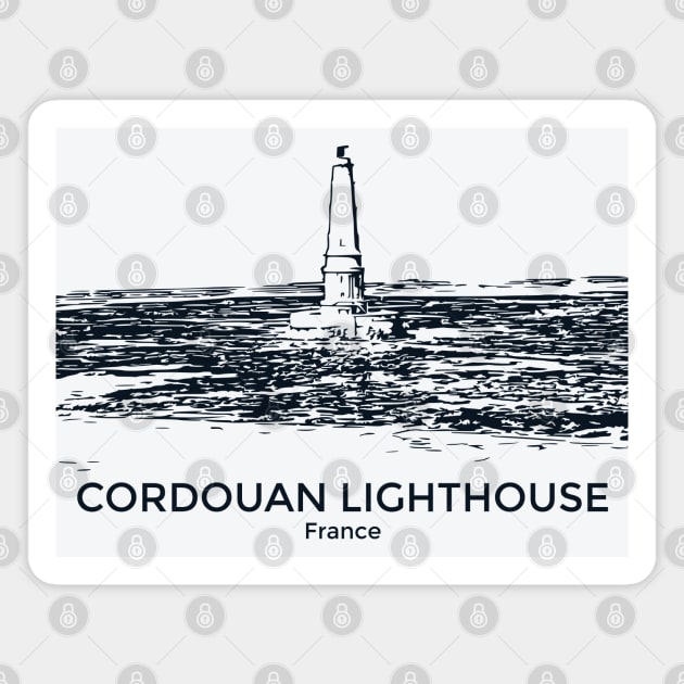 Cordouan Lighthouse - France Magnet by Lakeric